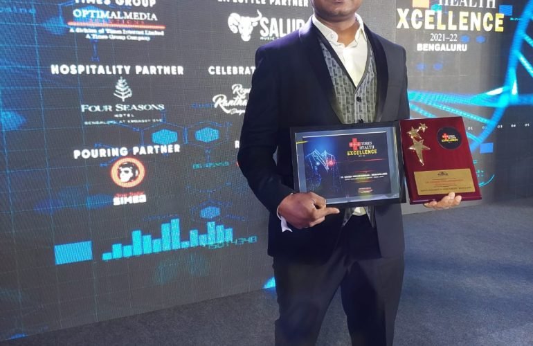 At Times Health Excellence Award 2021-2022.