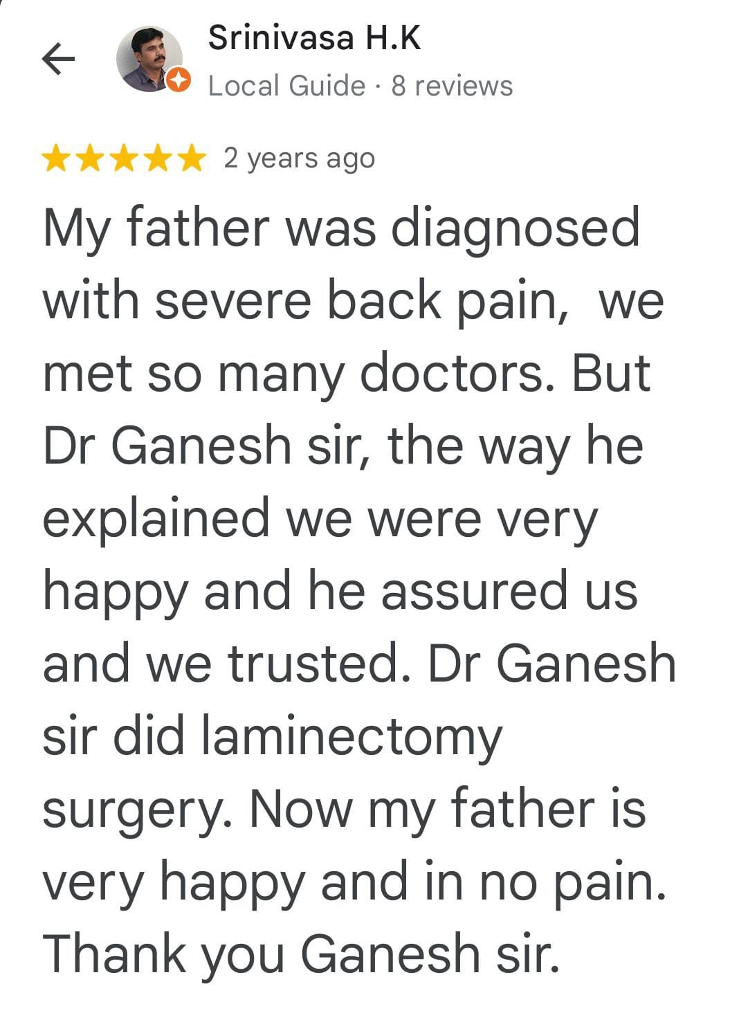 Dr Ganesh Veerabhadraiah